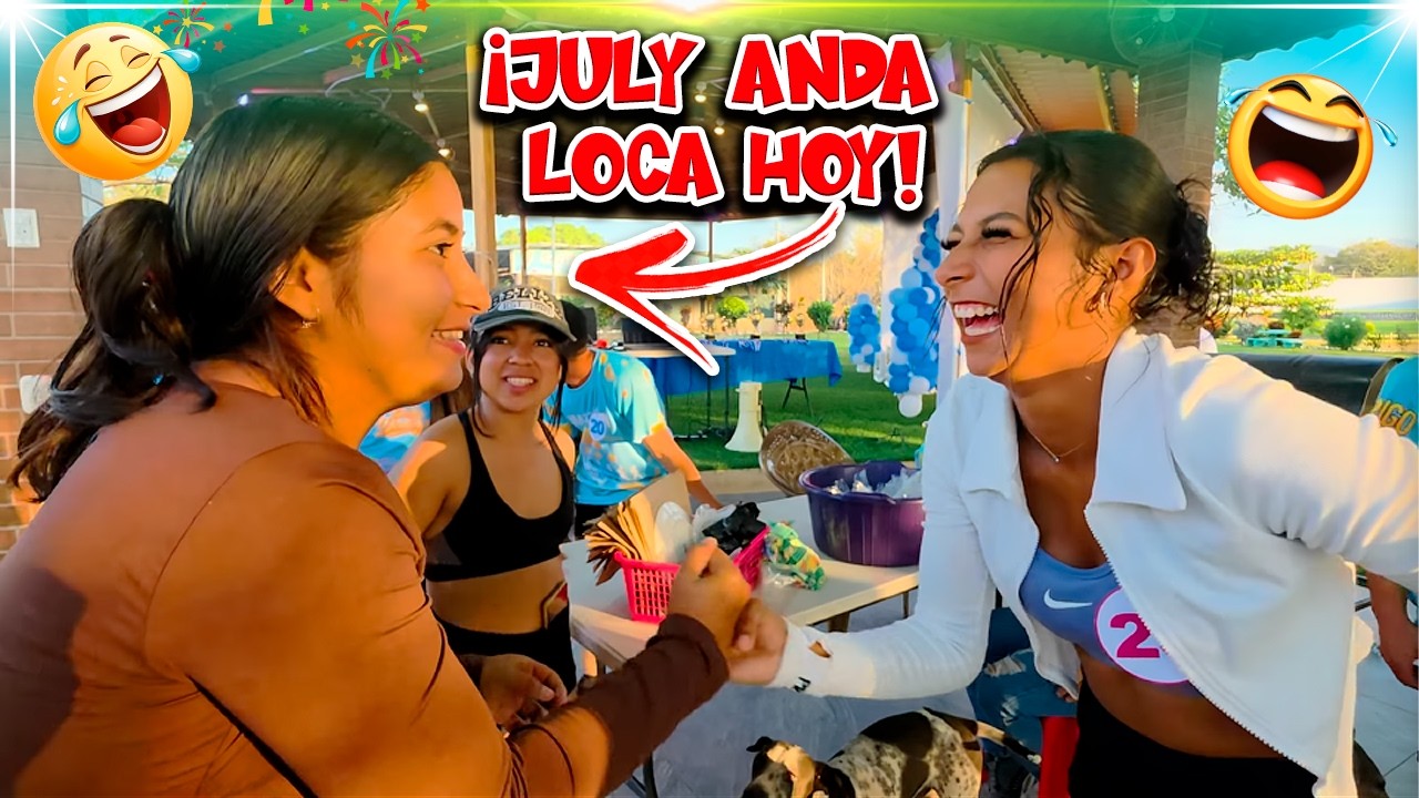 July anda Bien activa y nos hace reir con sus locuras 🤣