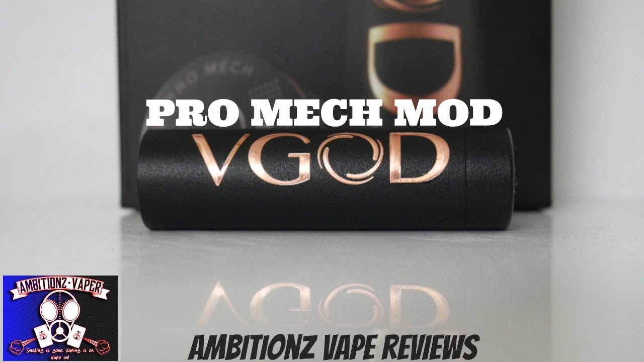 VGOD Pro Mech Mod Review | Copper Beast without the smell!!!