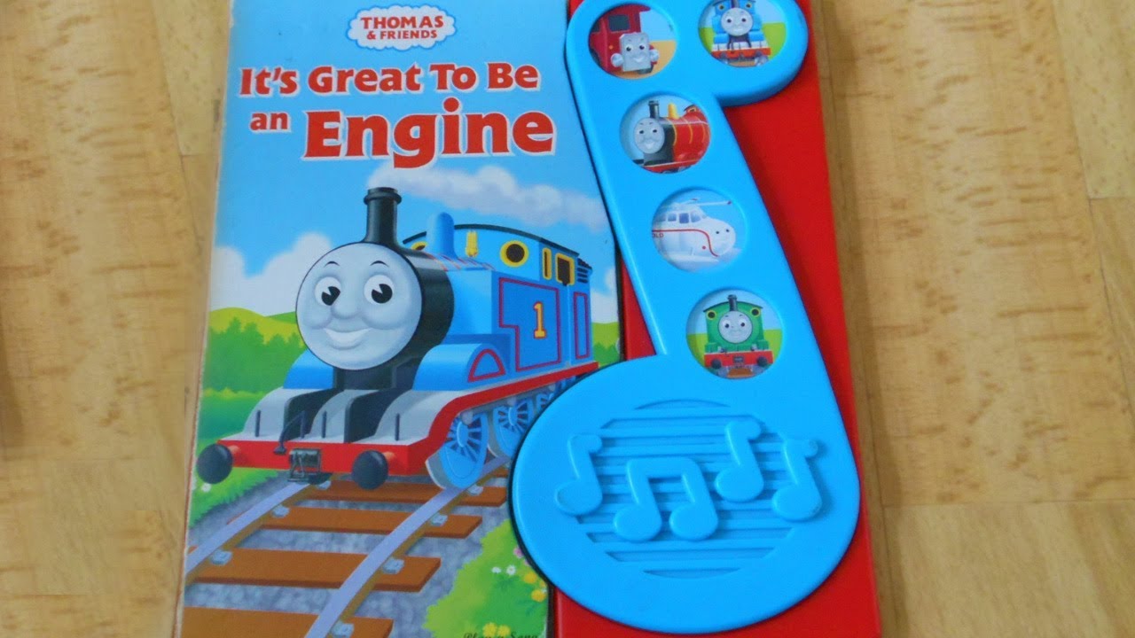 Thomas & Friends : It's Great To Be an Engine - Play-a-Song story book review