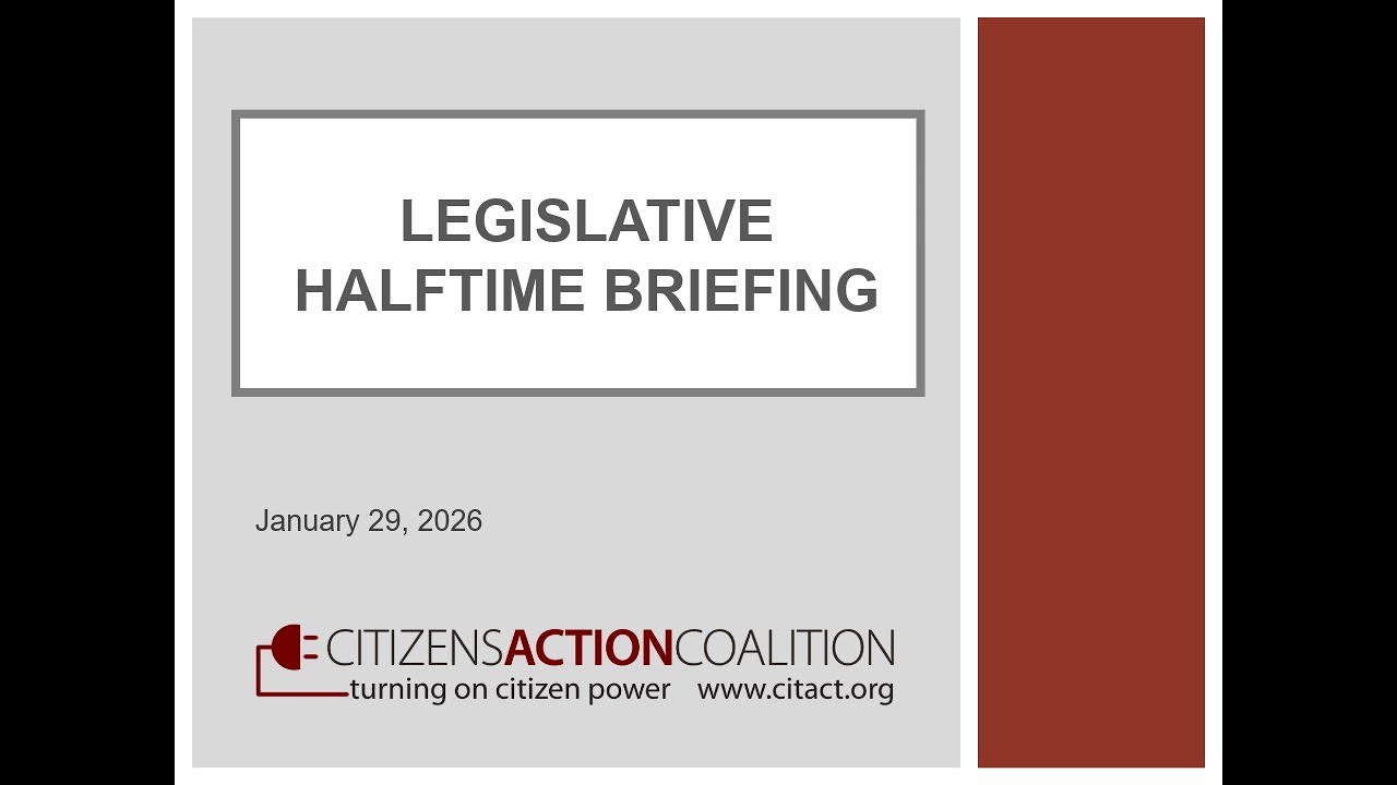Legislative Halftime Briefing