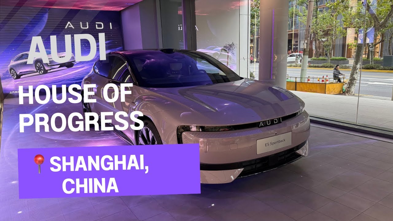 Посетили крупнейший в мире флагманский шоурум AUDI в📍Шанхае: здесь начинается будущее бренда 🇩🇪🇨🇳