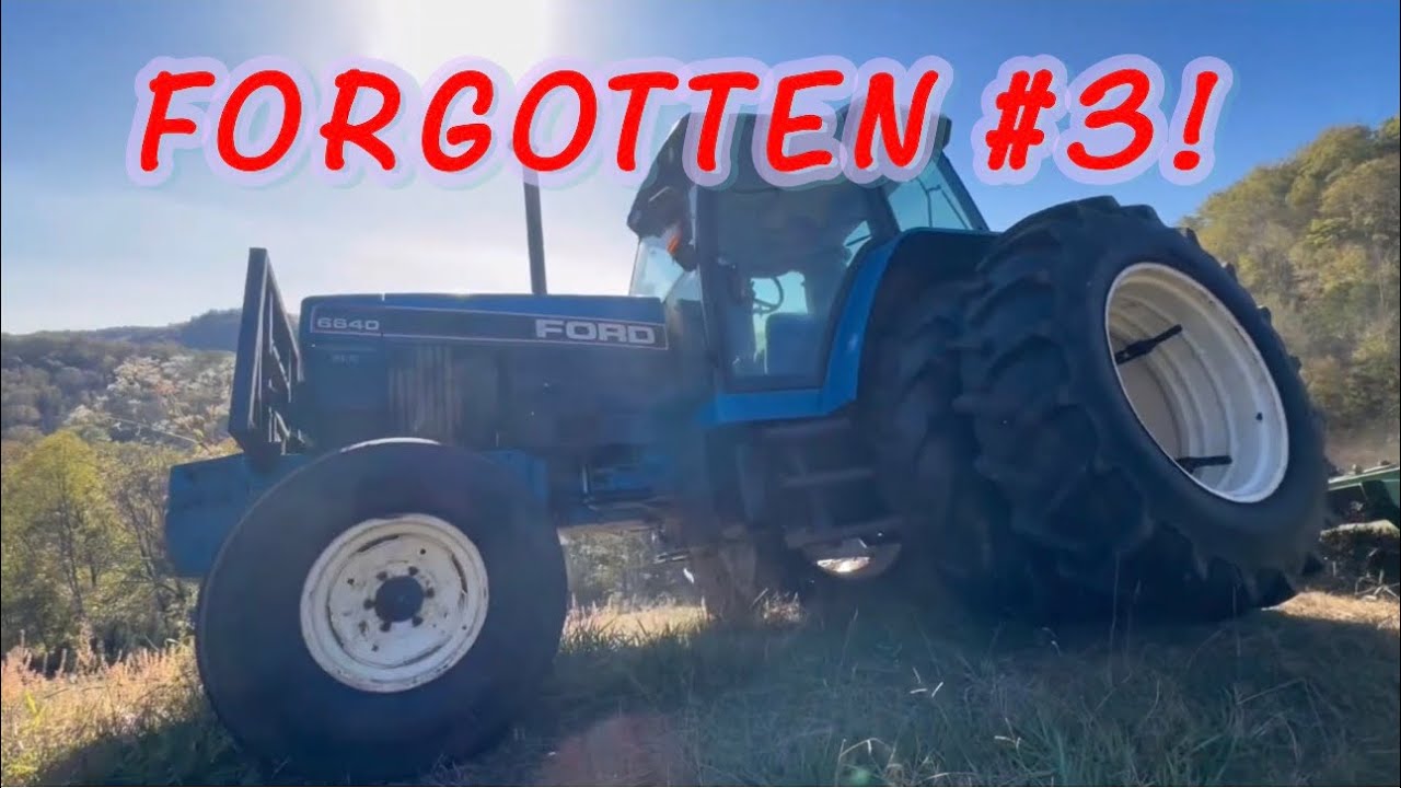 FORGOTTEN #3! A new farm to me, full of trenches, rocks, & gullies Part #2!#tractor #ford #hardwork 