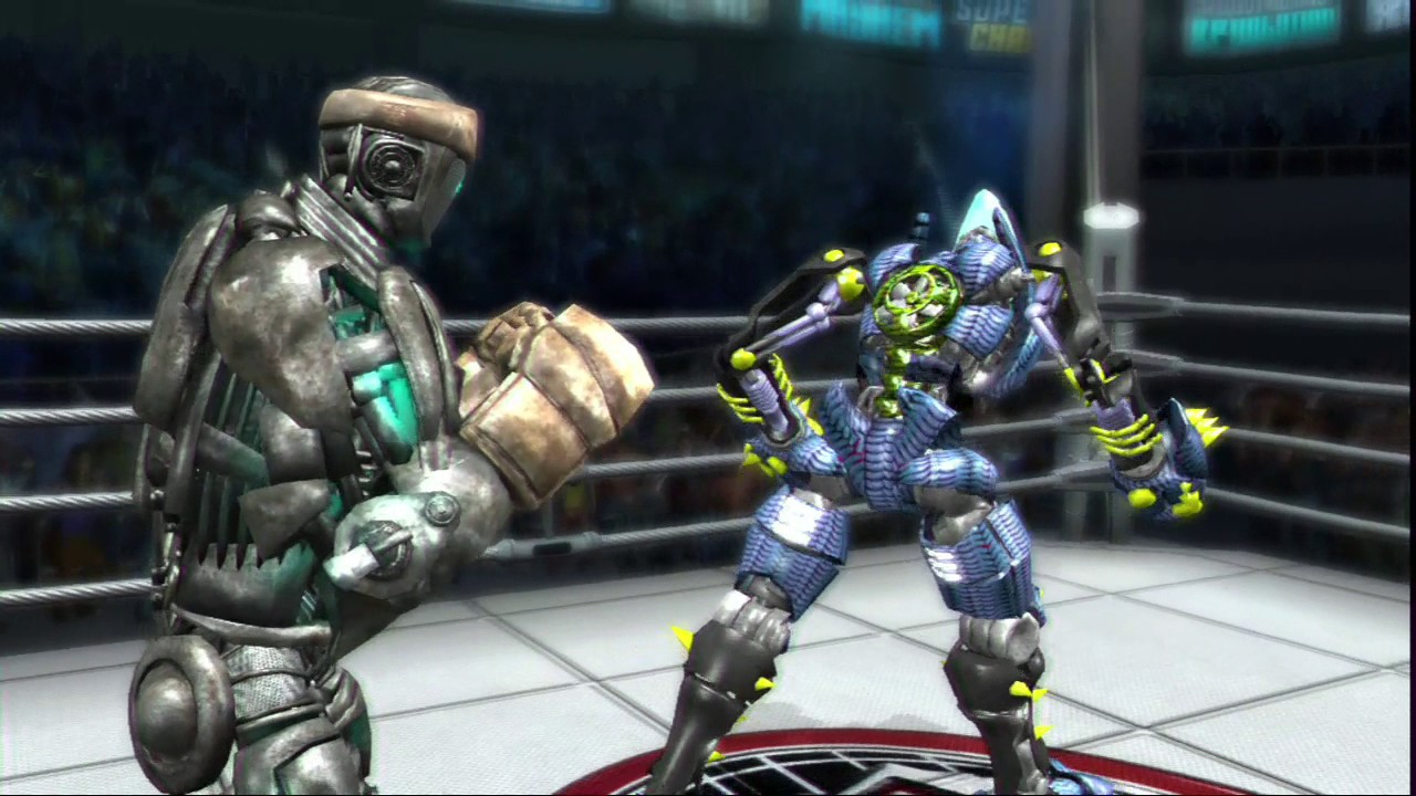 Real Steel-The extermination- Atom vs SHAGOJYO new  DLS robot(ЖИВАЯ СТАЛЬ)XBOX360/PS3