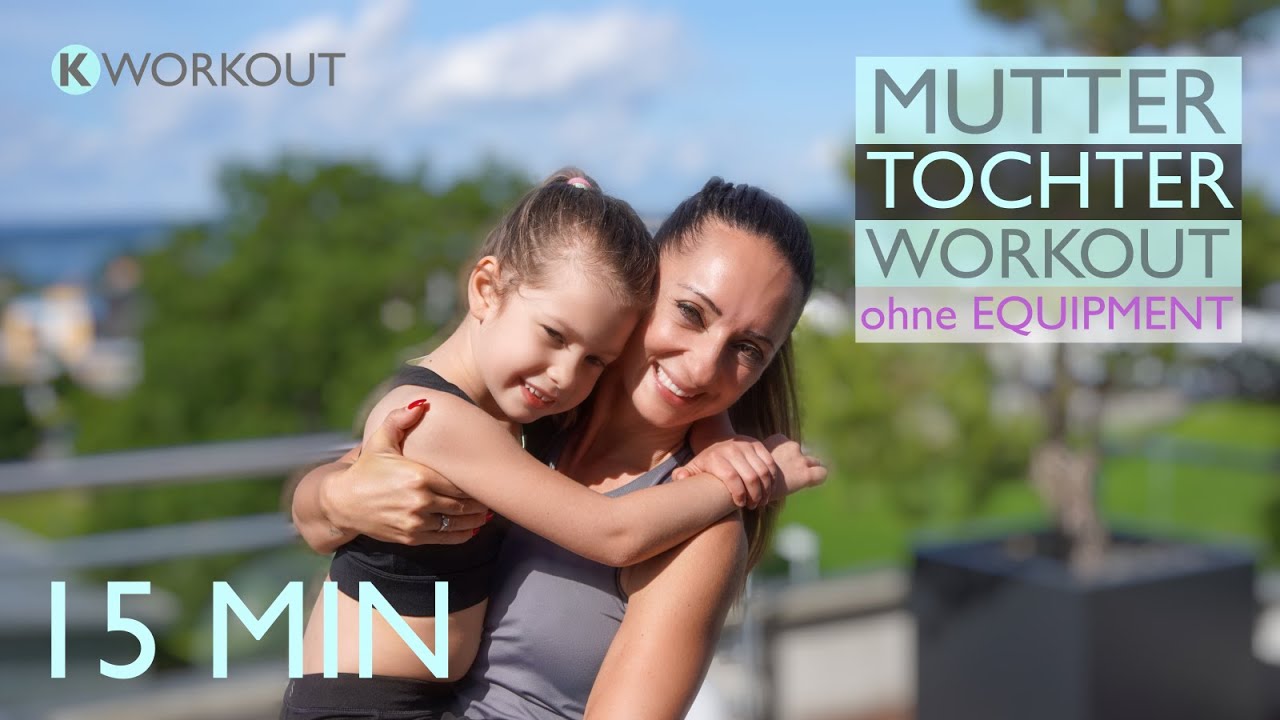 MUTTER KIND WORKOUT für Zuhause / gemeinsam FIT mit FUN | K-LIVE Katja Seifried