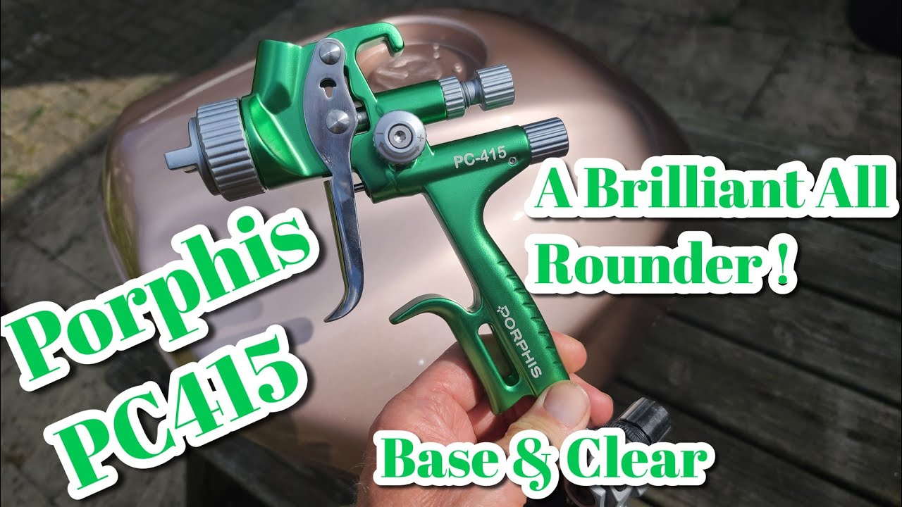 Porphis PC415 MP 1.3 All Round Spray Gun, Upol 2081 LVLP