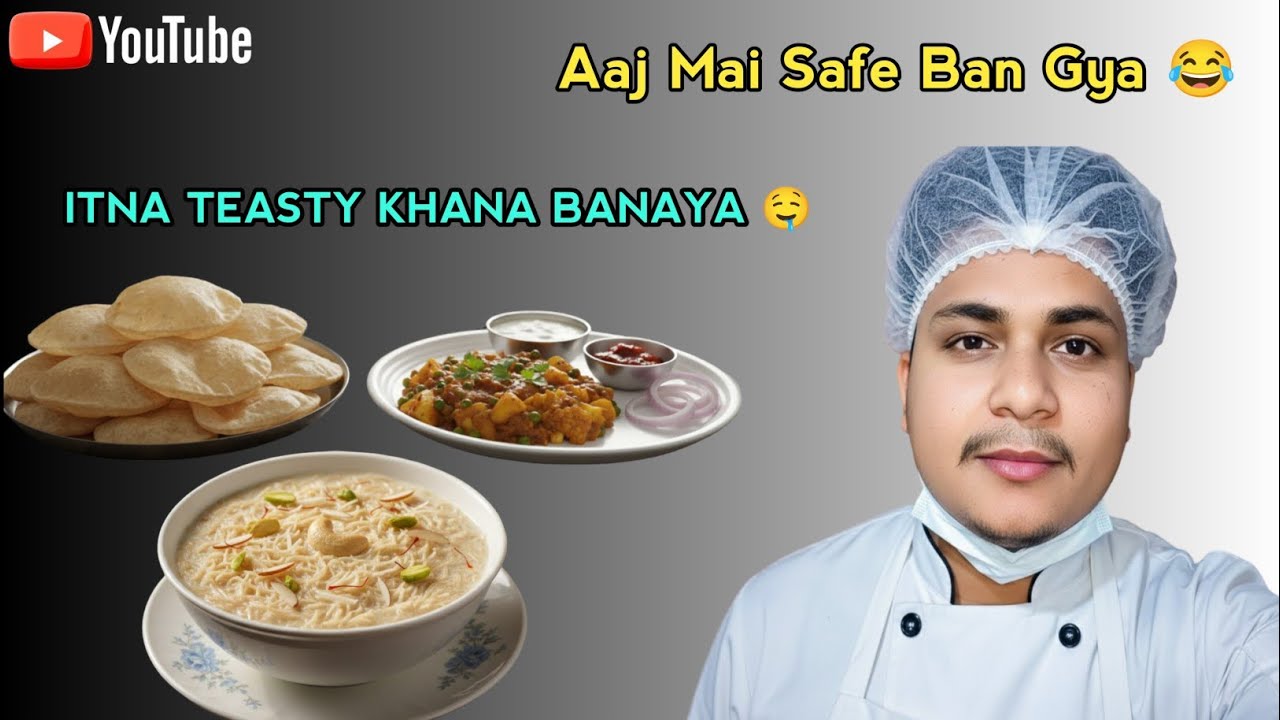Ghar Par Bana Special Khana | Puri Sewaiyan & Aalu Dam Vlog