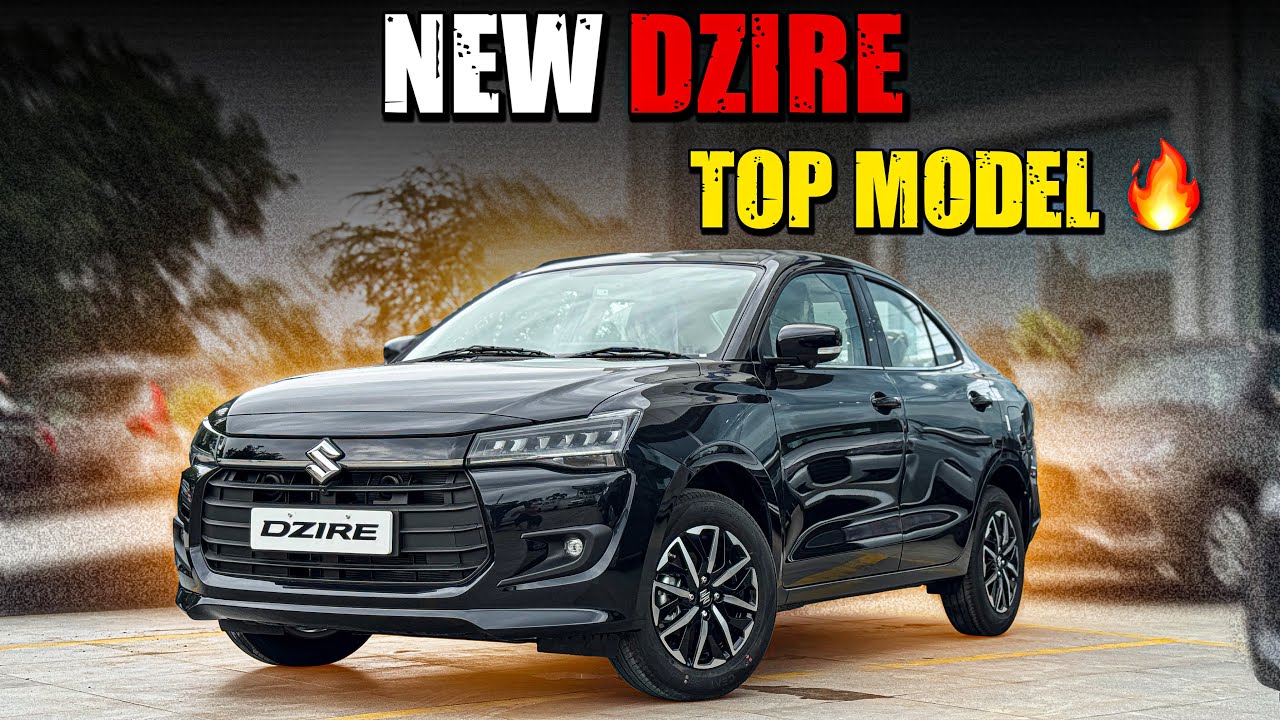 New Updated Dzire Top Model 😍 | Black Maruti Dzire ZXI Plus |