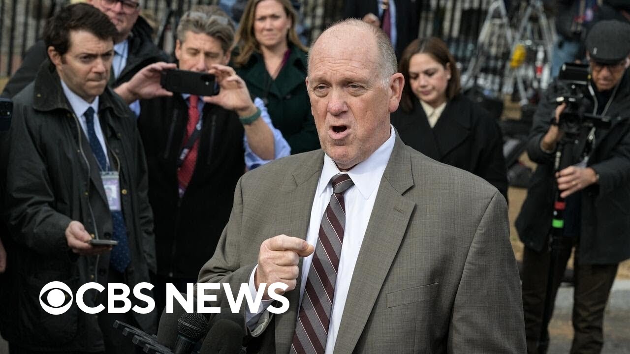 Border czar Tom Homan in Minnesota as Trump reacts to Rep. Ilhan Omar attack