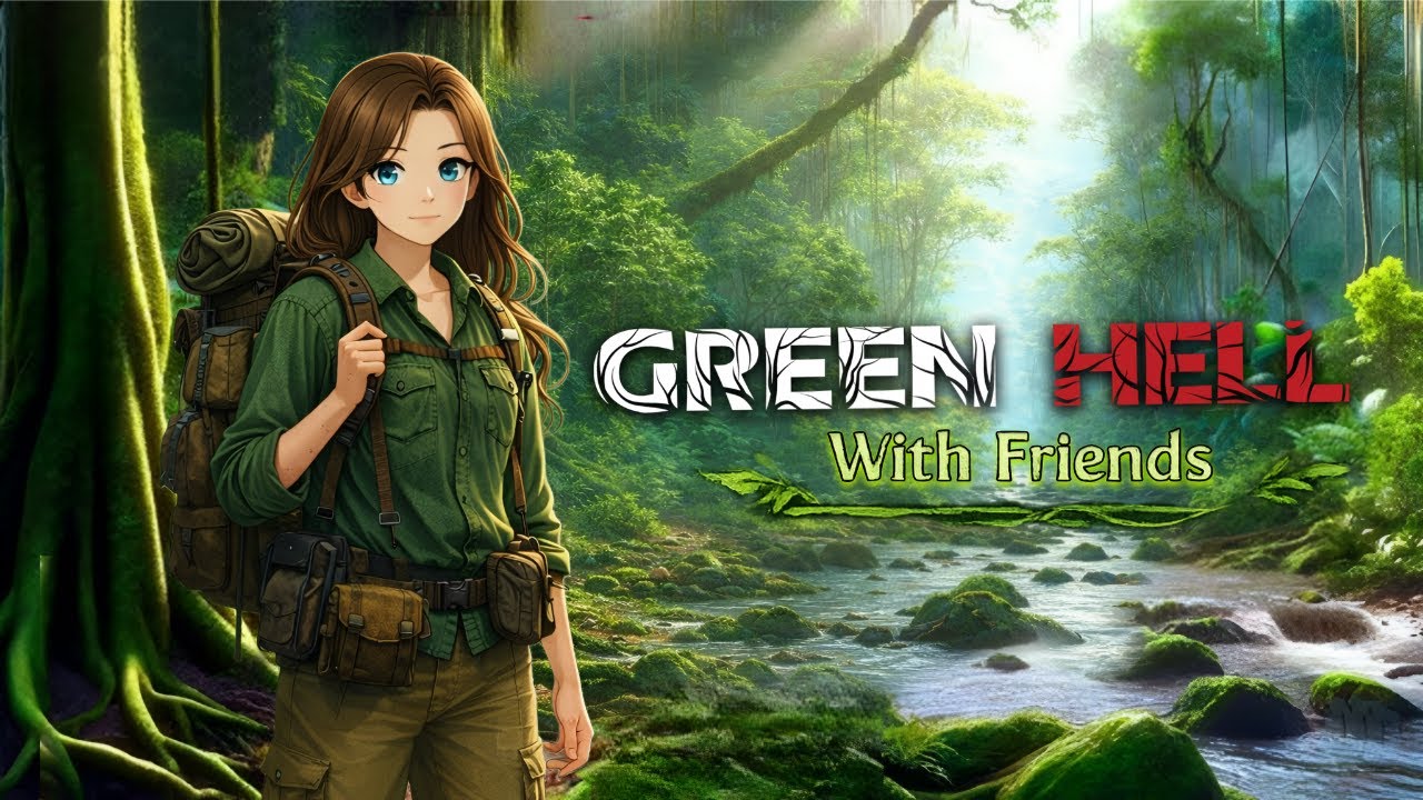 Extreme Jungle Survival & Realistic Crafting 😊 |  2nd day  | Green Hell Gameplay