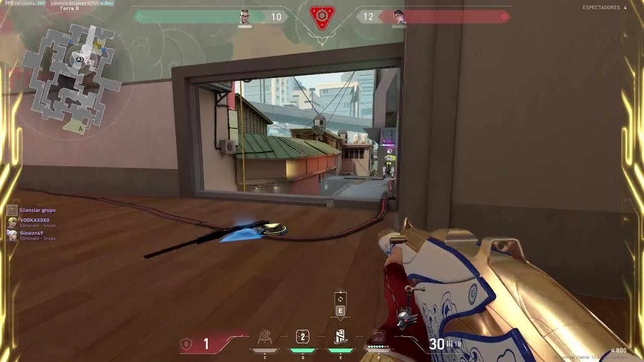 Jugando Valorant