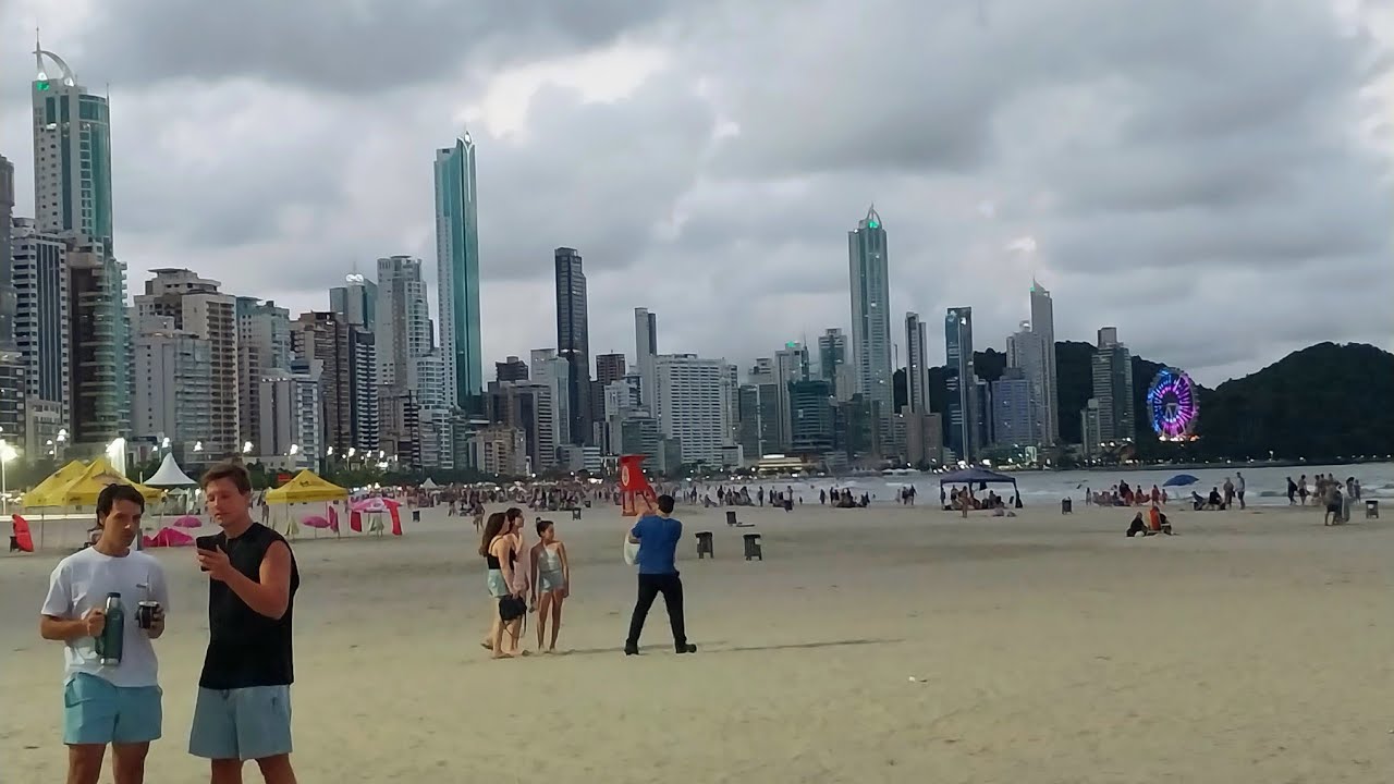 Balneário Camboriú ao vivo 09/02/26 | Praia Central, clima do dia e movimento da cidade! #anabc