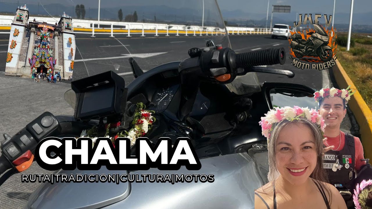 “Rumbo a Chalma en moto: La Ruta de la Fe y el Asfalto”