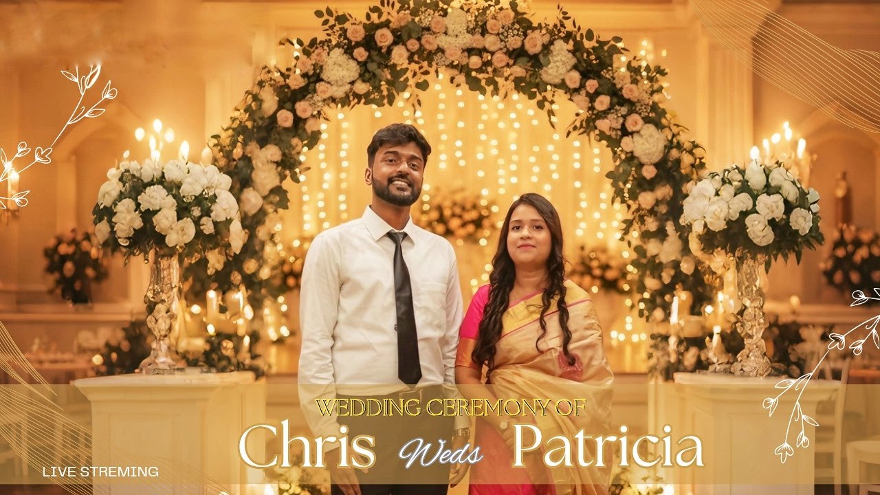 wedding ceremony : Chris Weds Patricia || Live Stream