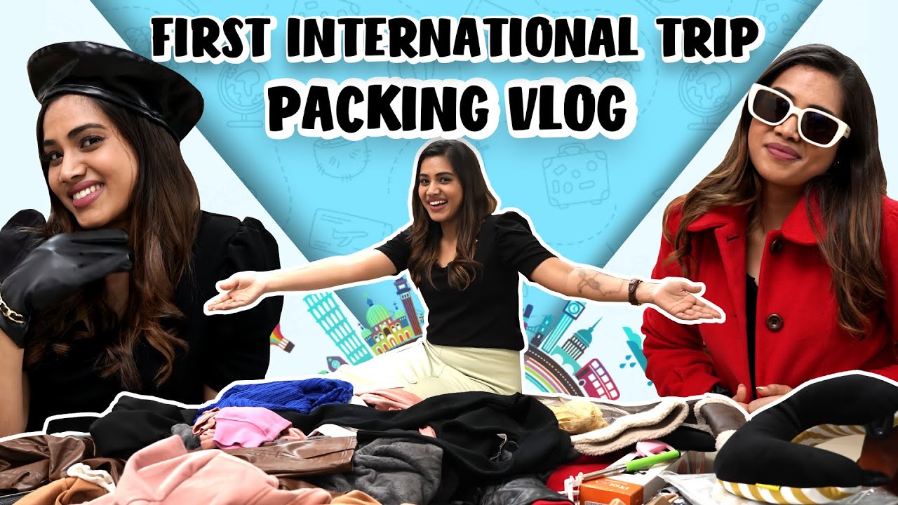 First Ever International Trip ✈️  | Packing Vlog🧳| Aarthi Subash Vlogs