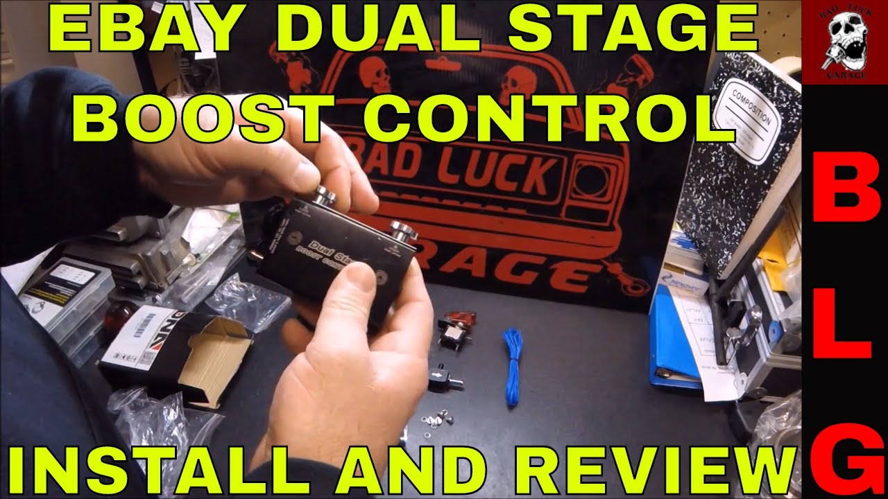 EBAY DUAL STAGE BOOST CONTROLLER INSTALLATION AND REVIEW