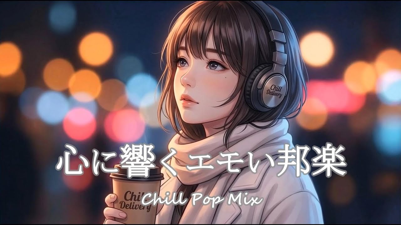 【邦楽 playlist】夜に聴きたい♪心に響くエモいチルポップ｜女性ボーカル｜チルタイム／リラックス／ストレス解消／作業用BGM