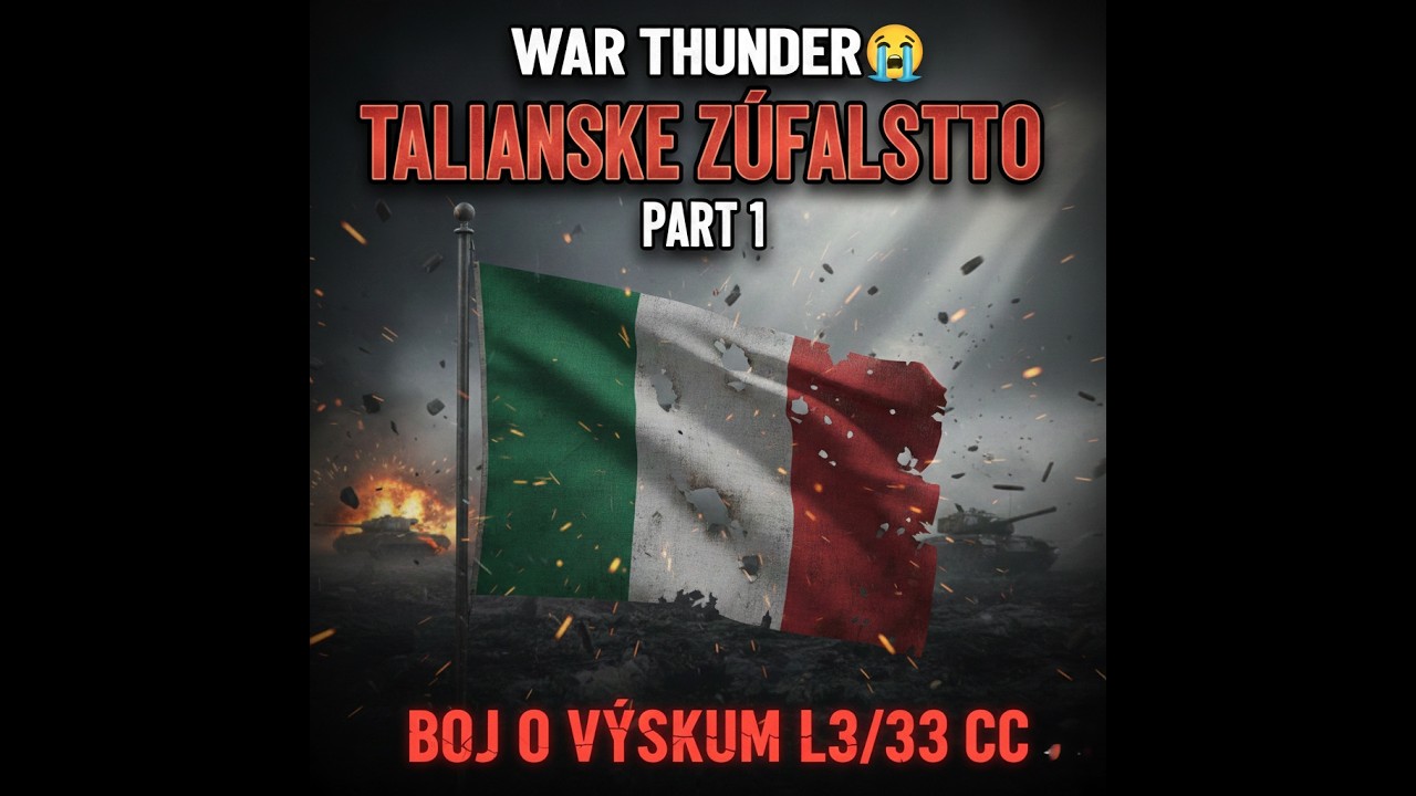 TALIANSKO MA ZNIČILO! 🇮🇹 | Boj o výskum L3/33 CC (Part 1)