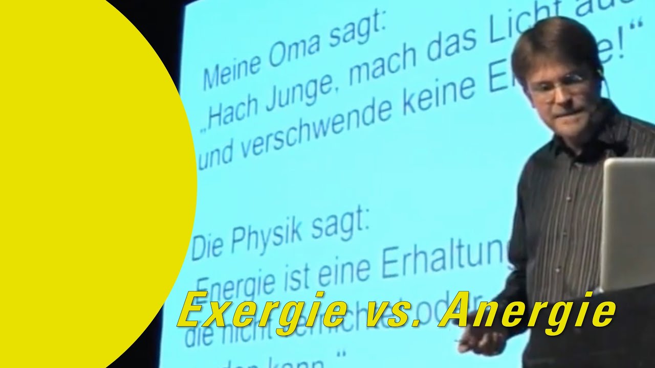 Wie kann ich Energie sparen? Nutzbare Exergie vs. nicht nutzbare Anergie - Science Slam