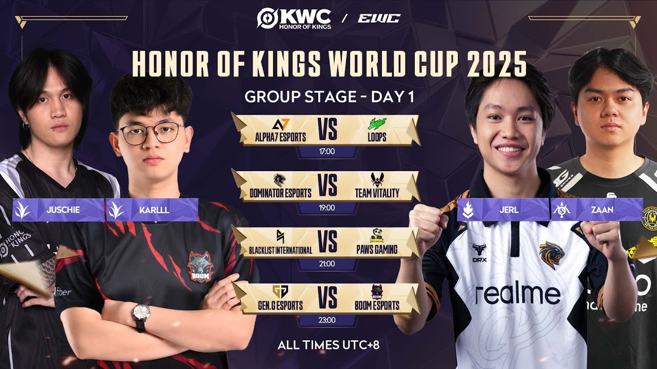 [EN] KWC 2025 Group Stage Day 1