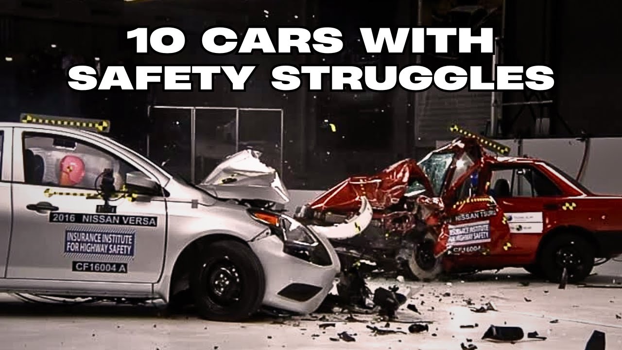 10 Cars with Safety Struggles: A Closer Look at Crash Test Failures