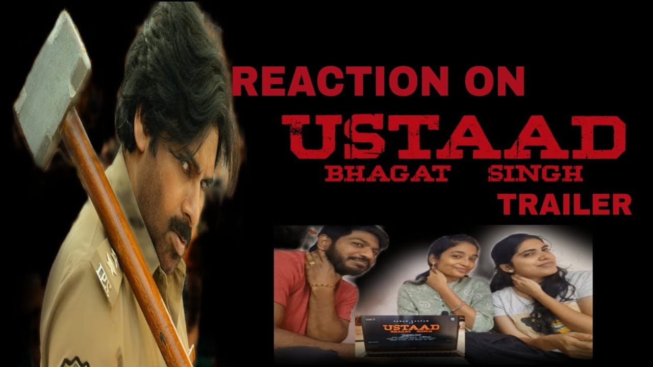 Ustaad Bhagat Singh Trailer Reaction🔥 #ustaadbhagatsingh #ustaadbhagatsinghtrailer #reaction #video