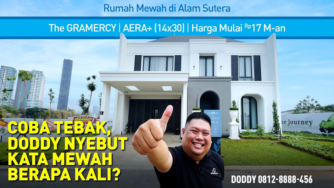 TIPE PALING FAVORIT di The Gramercy | Review AERA+ (14x30) | Cluster Termewah di Alam Sutera