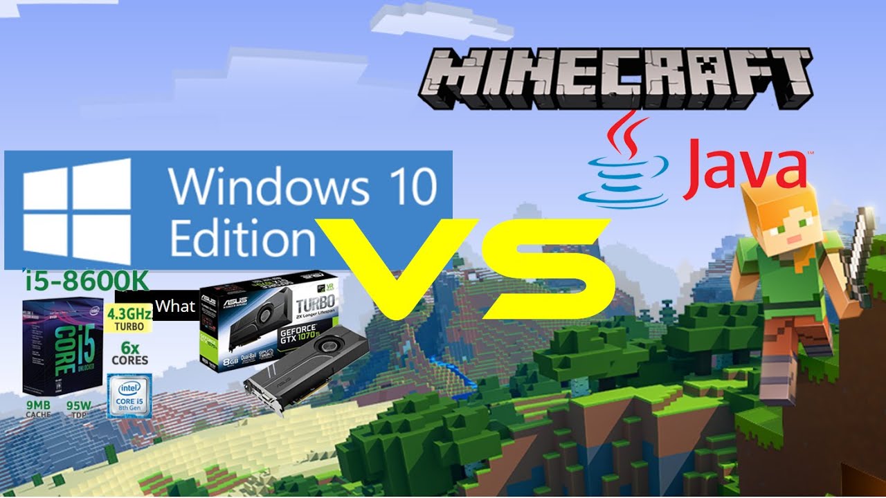 Watch before Buying | Differences Between Minecraft Java VS Windows Bedrock