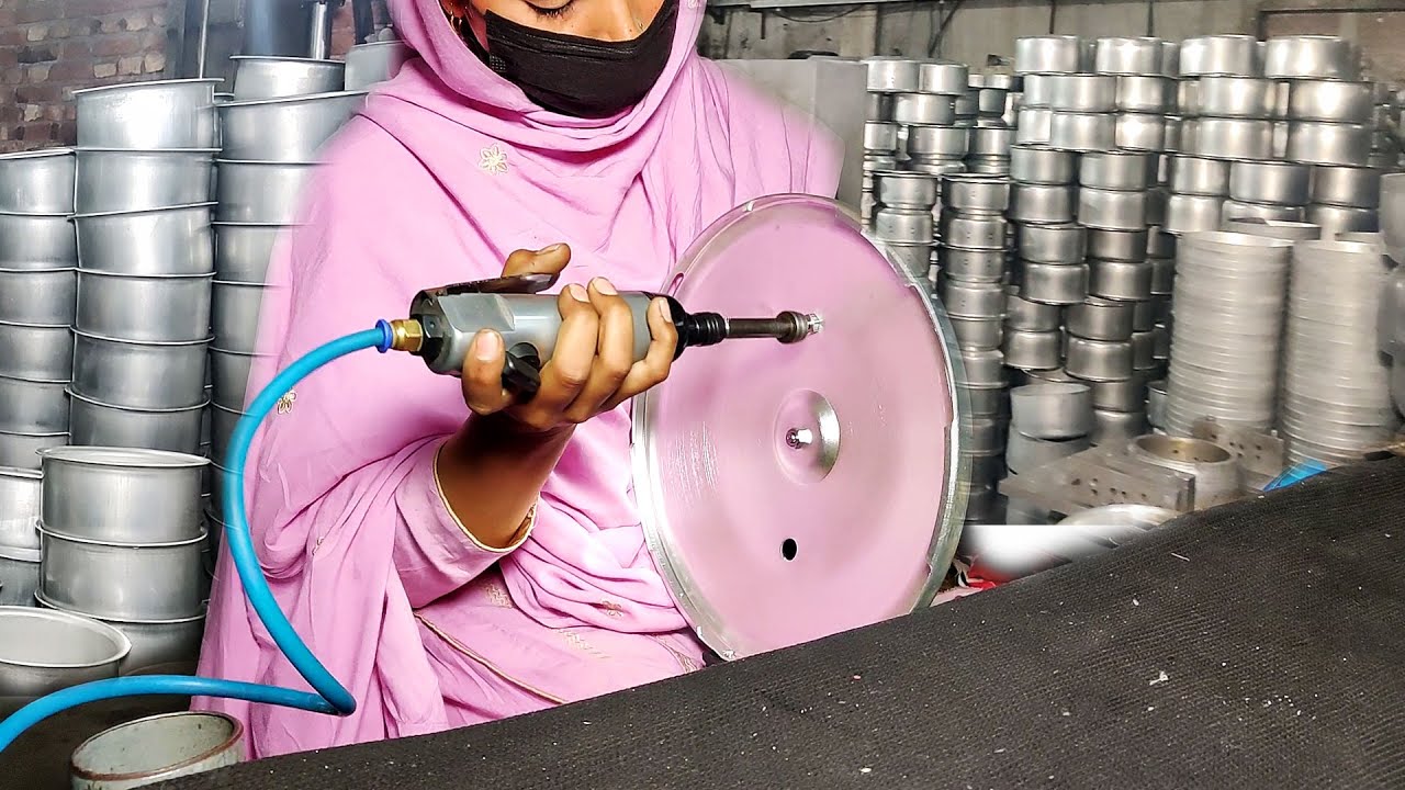 How Pressure cooker Made in the Huge factory