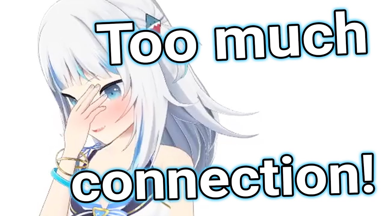 Gura's new 3D body is a little too much like her IRL (ft. Kronii)