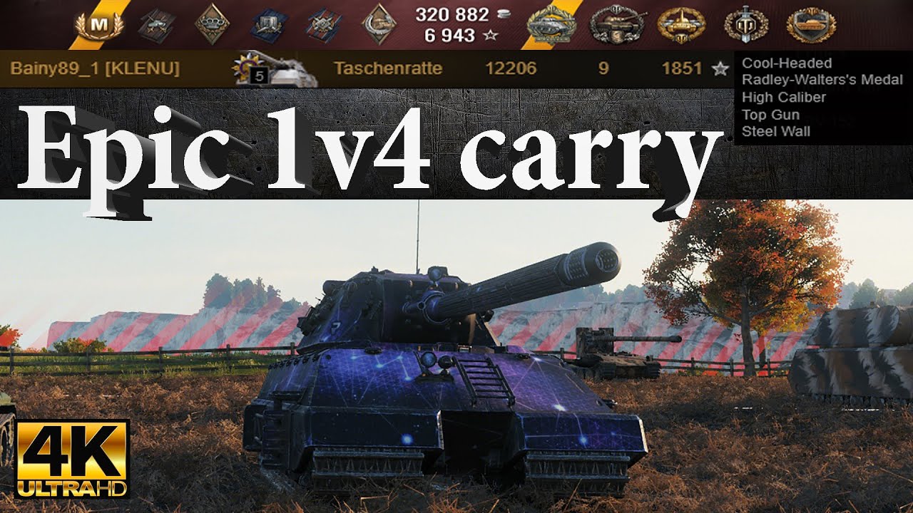 Taschenratte – Epic 1v4 Carry in the Pocket Rat | 12206 DMG, 9 Kills, 13250 Block | 4K WoT