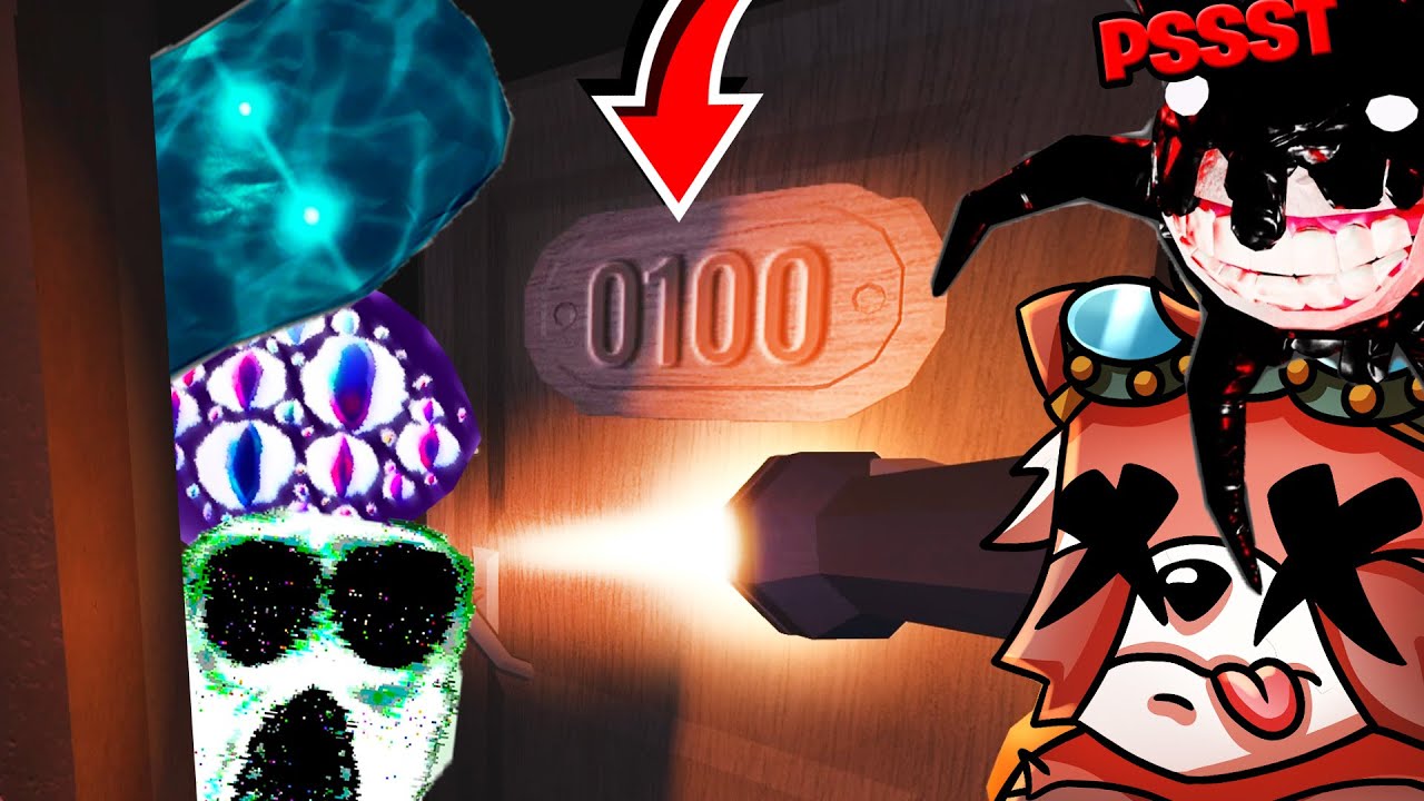 DESCHID USA 100 IN ROBLOX DOORS! (CEVA IREAL S-A INTAMPLAT)