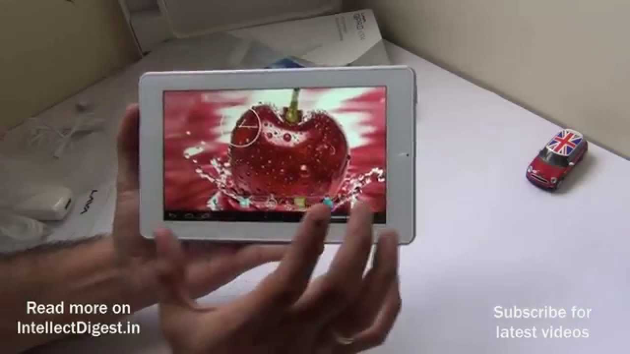 Lava QPAD e704 Unboxing And Hands On Video Review