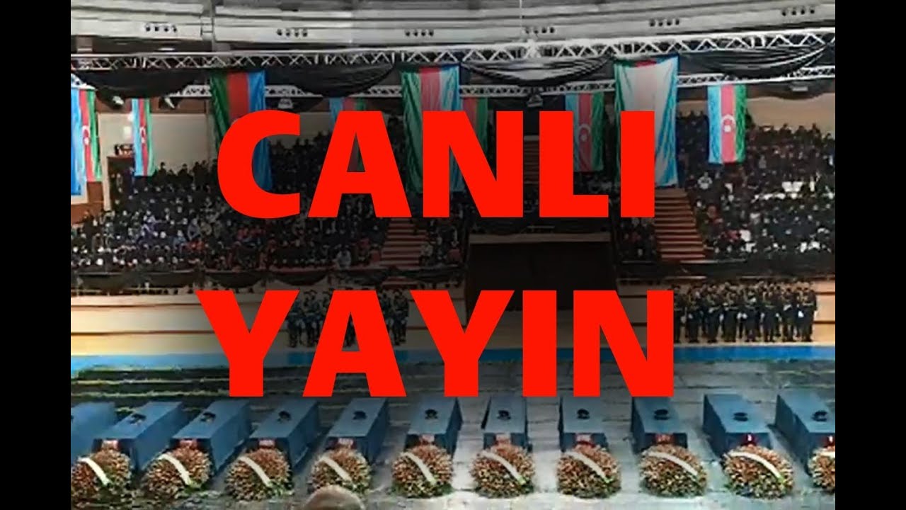 14 Şəhidin dəfn mərasimi! CANLI YAYIN