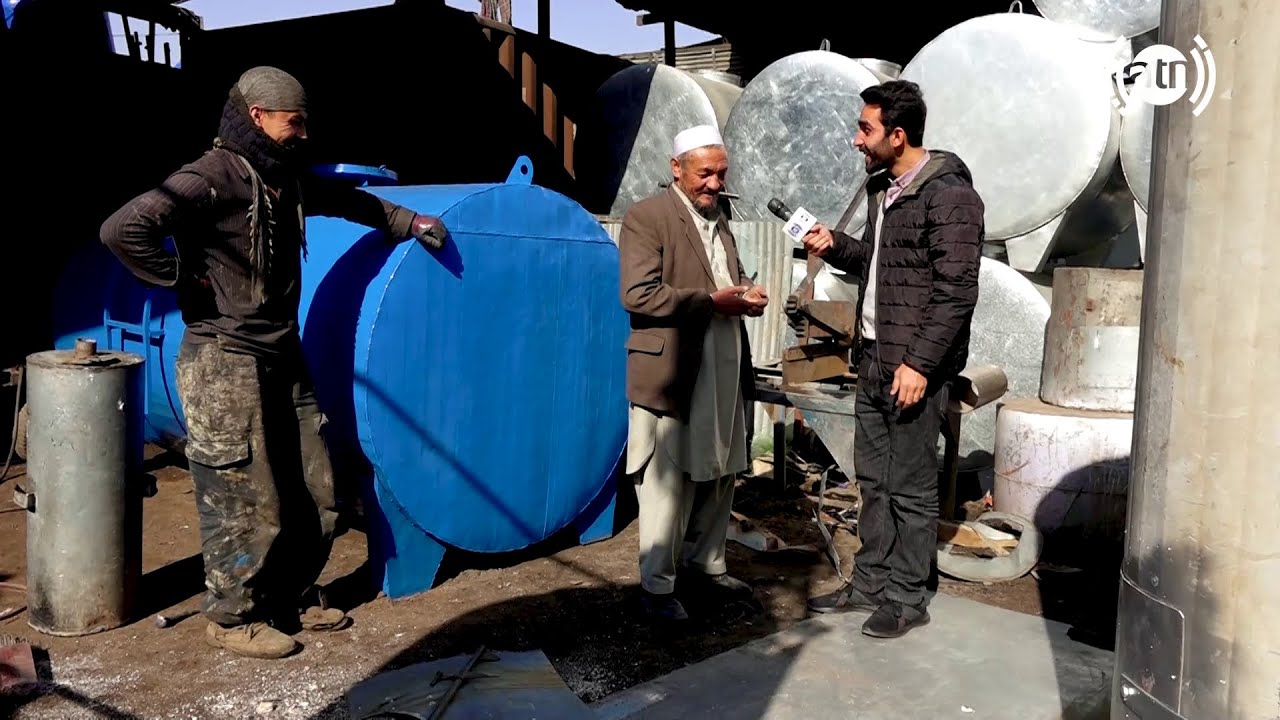 The price of water tanks in Shir Darwaza area, Kabul/نرخ تانکرهای ذخیره آب در ساحه شیر دروازه، کابل