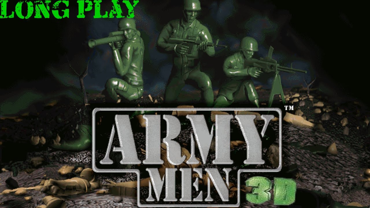 Army Men 3D (1999) Full Playthrough / No Commentary / PS1
