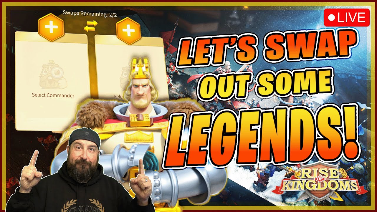 Time to SWAP and MAX! Let's discuss what my marches will be!