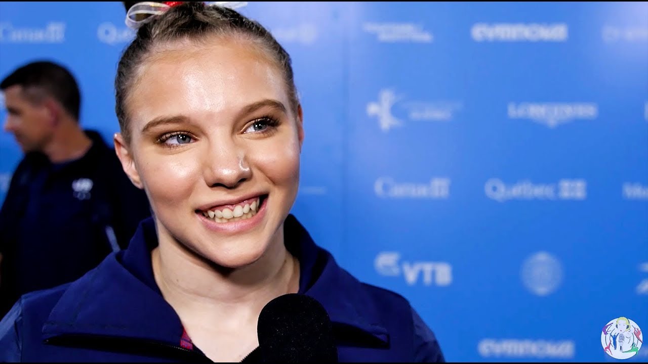Jade Carey (USA) Interview - 2017 World Championships - Qualifications