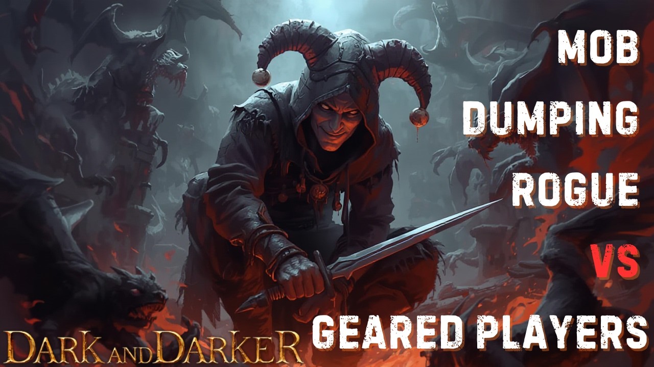 Mob Dumping Rogue HIDE MASTERY meta | Dark and Darker