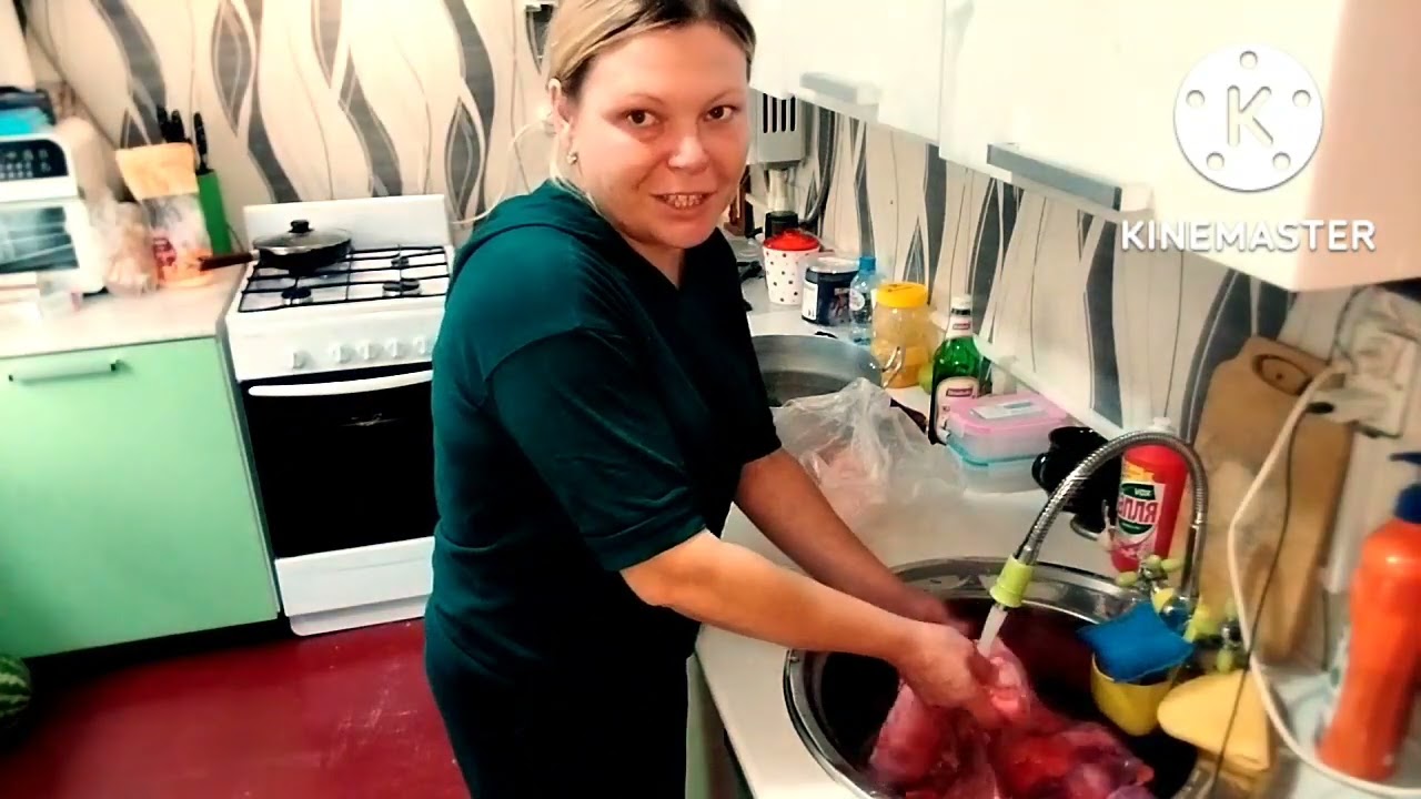 Мы родились в Сибири/экономные блинчики из свиного лёгкого