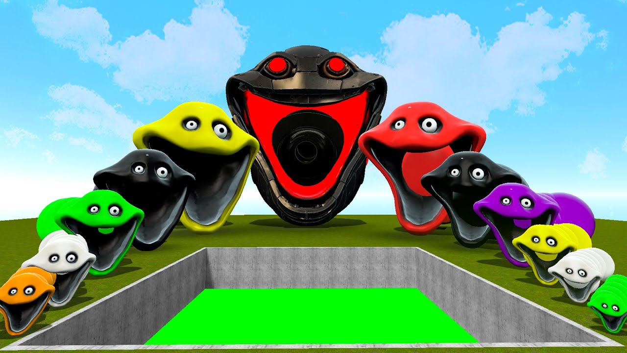 BIG HOLE TOXIC NEW HUNGRY WORM OMNIDROID FROM ROBLOX SPARTAN KICKING in Garry's Mod!