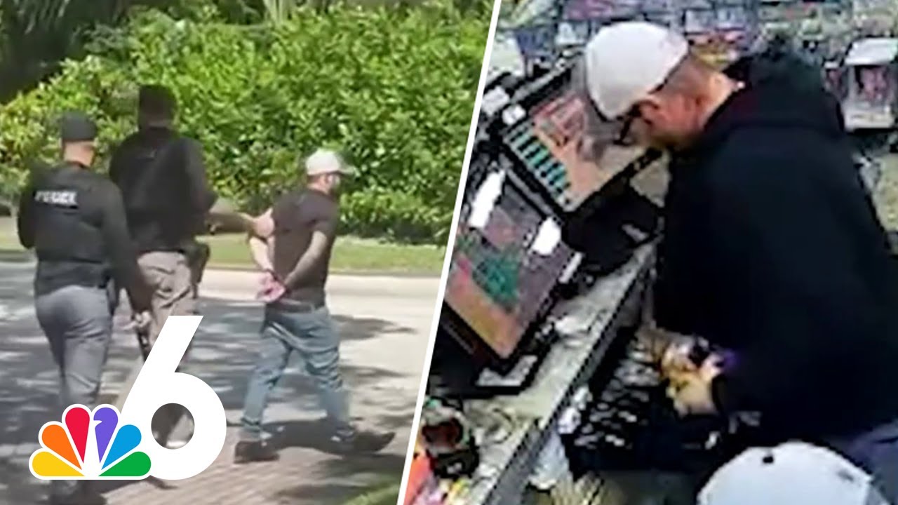 Robbery suspect caught hiding in NBC6 reporter's backyard in Fort Lauderdale