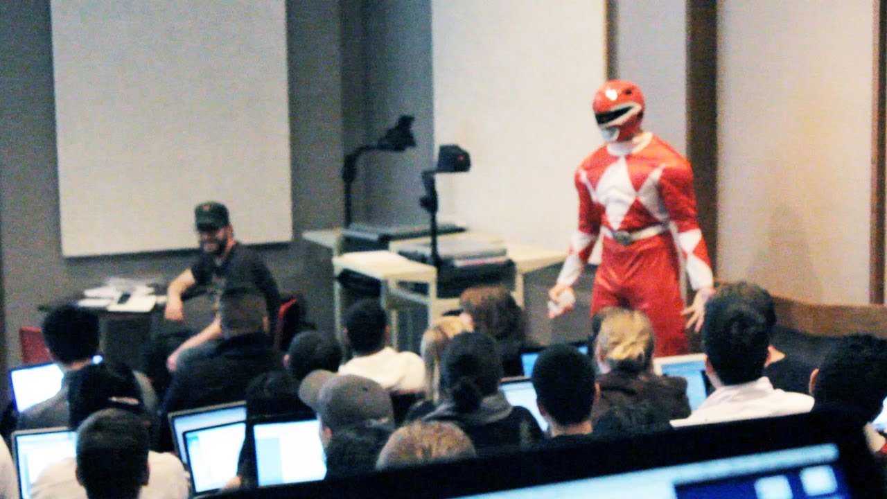 RED POWER RANGER PRANK - CHENGMAN