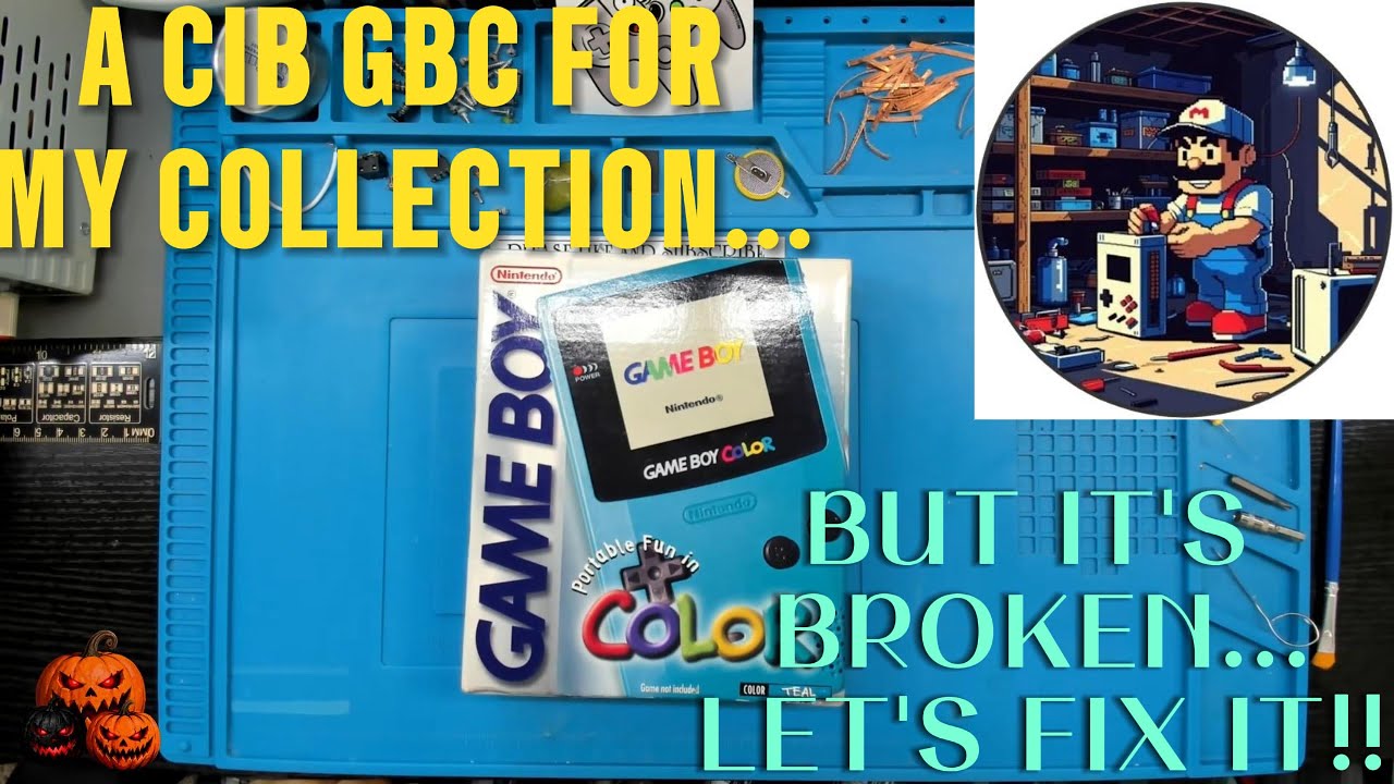 A CIB GBC for my collection! But there's no sound 🤔