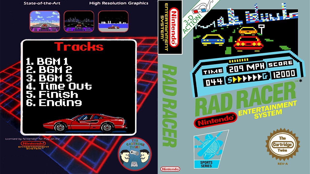 Rad Racer - NES OST