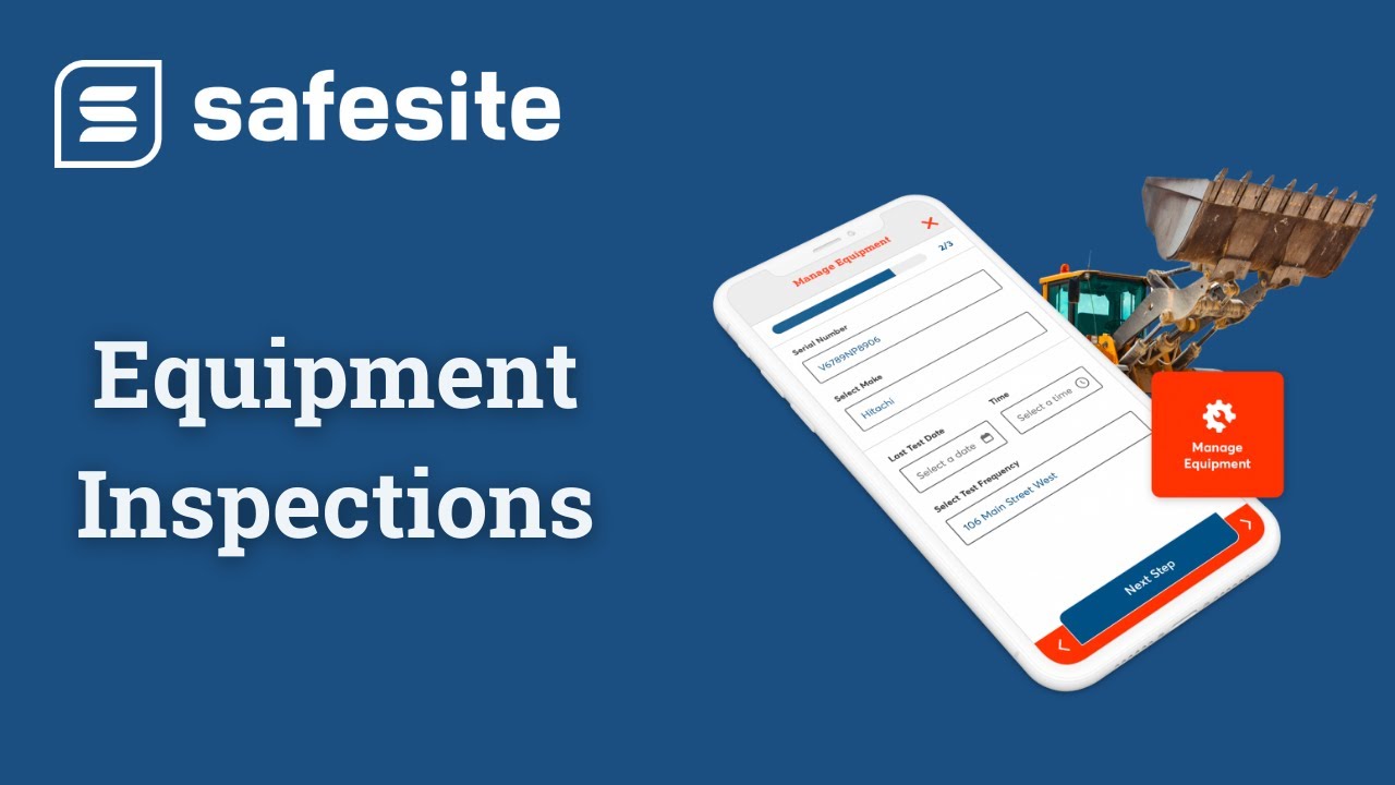 Safesite Mobile App - Equipment Inspections