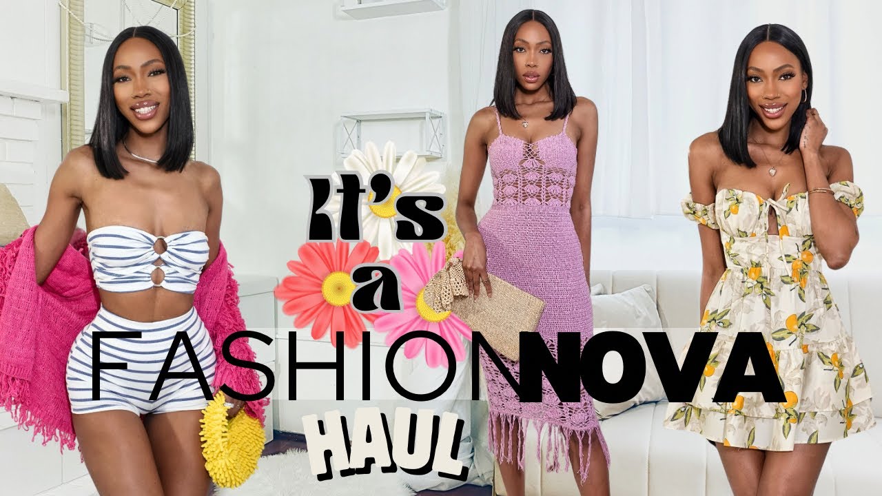 Spring/Summer Fashion Nova Haul!! Cute Must Have Sets, Vacation Outfits + more…