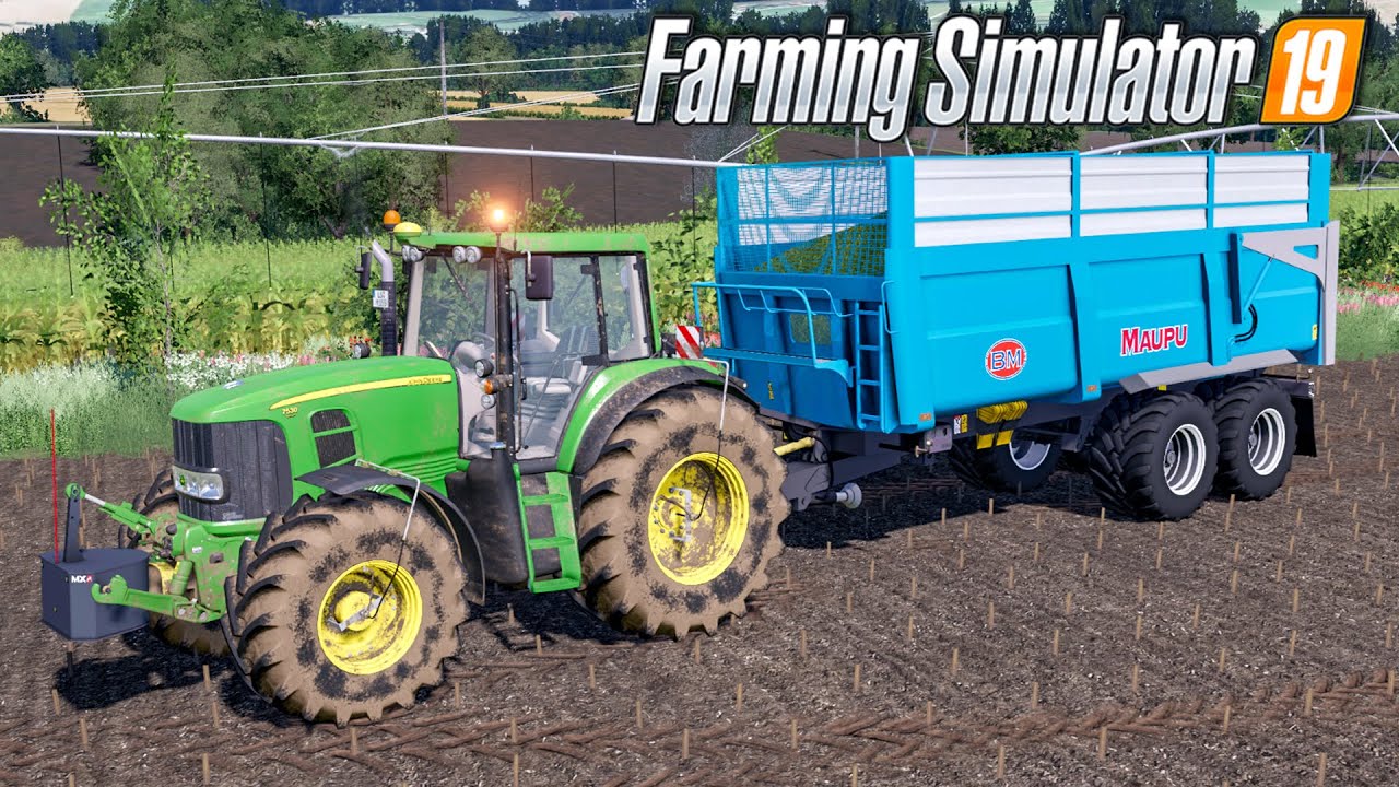 Farming Simulator 19 - La Ferme de l'Ain - Ensilage de Maïs !
