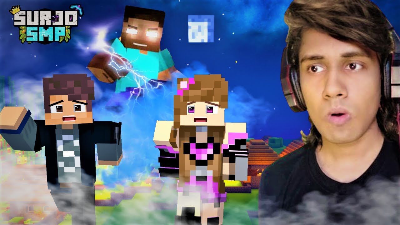Herobrine এর Prison থেকে আমি আর Sofiee পালাইলাম । Minecraft Surjo SMP Ep - 13