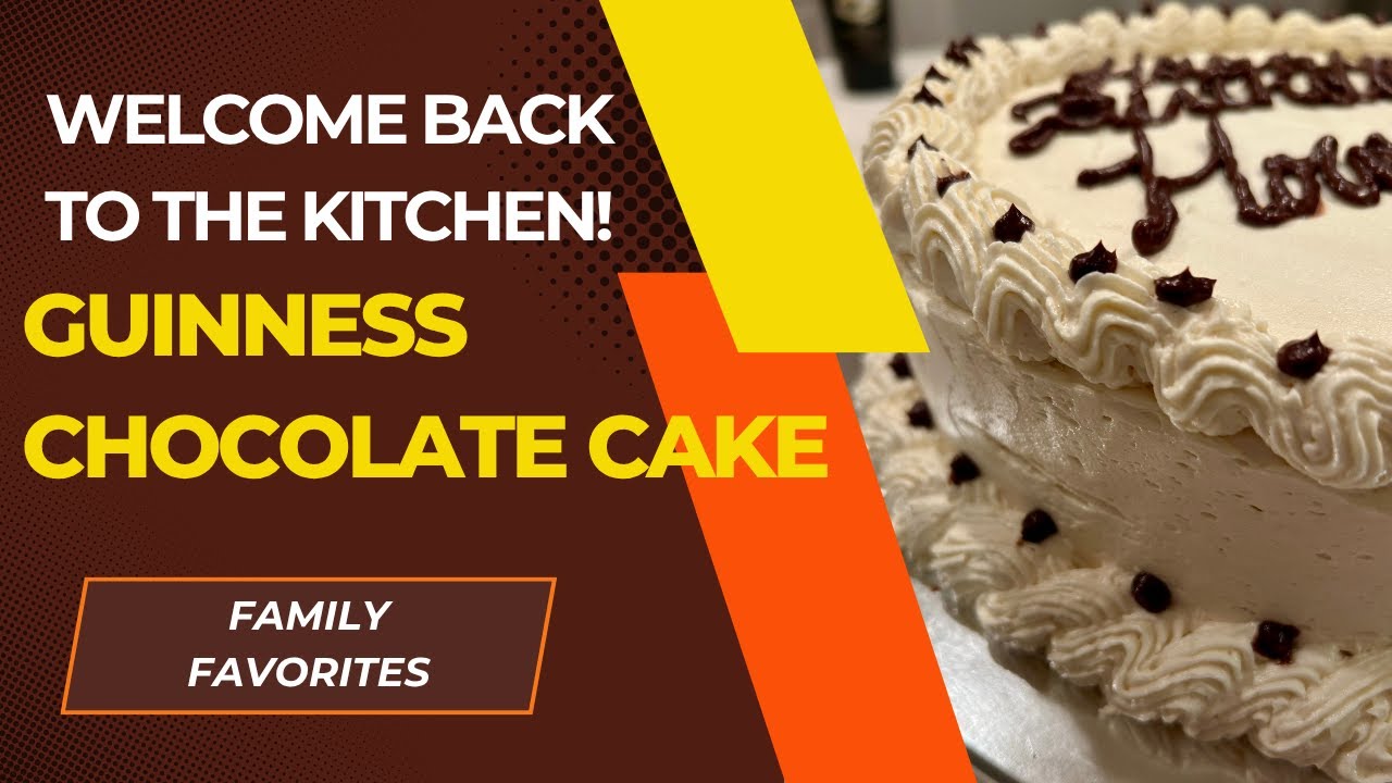 GUINNESS CHOCOLATE CAKE -- Beware!  This cake will ruin all other cakes for you!