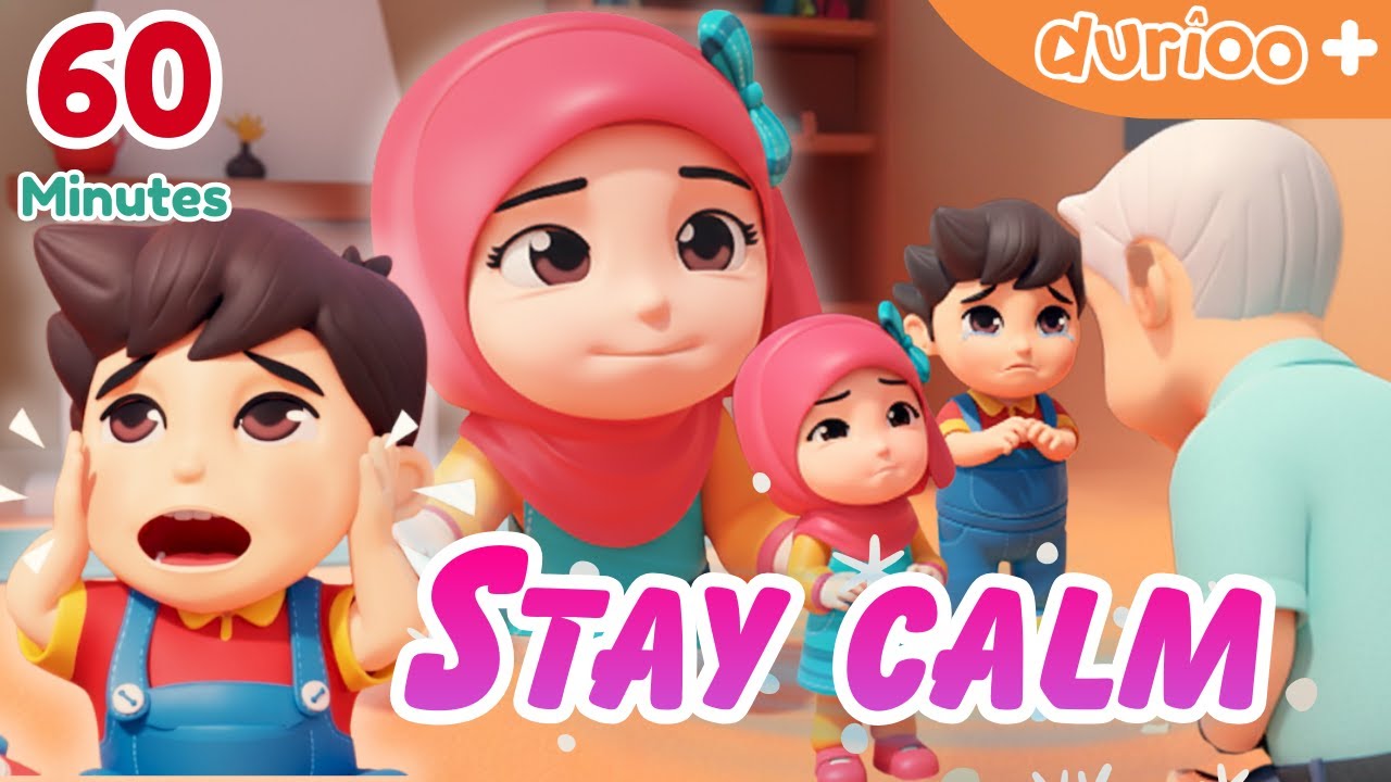 🌈 Alif & Anis🎞️Stay Calm!😌Learn to Relax & Control Big Emotions | Durioo+ The Makers Of Omar & Hana
